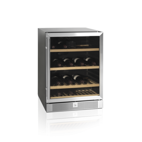 TEFCOLD 155L Stainless Steel Wine Cellar - Contemporary Design & Premium Performance