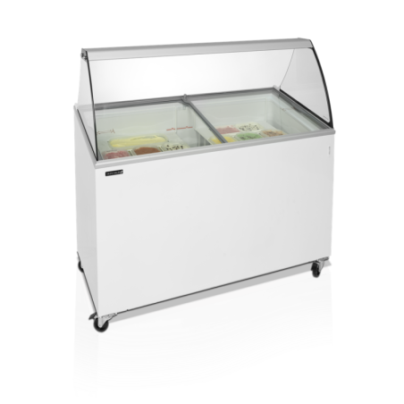 Vitrine à Crème Glacée TEFCOLD - Stockage Optimal & Présentation Élégante