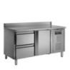 TEFCOLD 282L refrigerated counter stainless steel & GN1/1 drawers