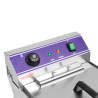 Electric Fryer on Cabinet - 16 L - Dynasteel