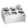 BK60 stainless steel cutlery tray - Bartscher brand