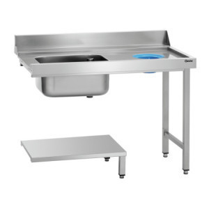 Sorting table DS-R1BAS in stainless steel by Bartscher - Professional efficiency