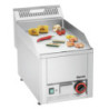 Plancha GPL 320E-G Bartscher: Smooth chrome plate and 3000W power