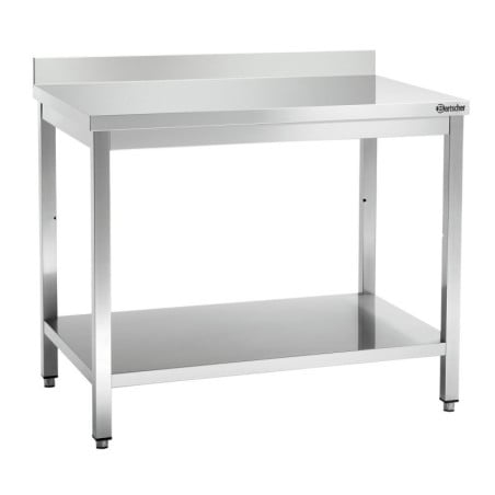 Stainless steel work table L1000, AD, Bartscher | Spacious & sturdy