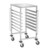 Euronorm trolley AEN700-6040 Bartscher: Professional storage in catering