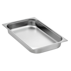 GN 1/1 P65 Bartscher tray: superior quality in stainless steel in accordance with standard EN 631.