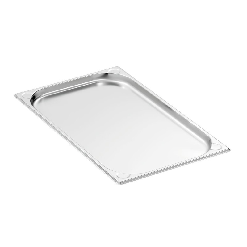 GN 1/1 P20 Tray in Nickel-Chrome Steel - Bartscher Basic Line