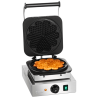 Professional Bartscher 1HW211 stainless steel waffle maker - Perfect heart-shaped waffle cooking