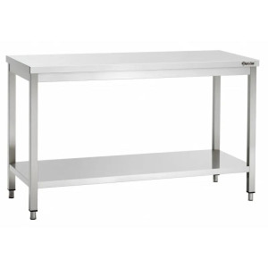 Table de travail inox professionnelle - L2000 en acier inoxydable