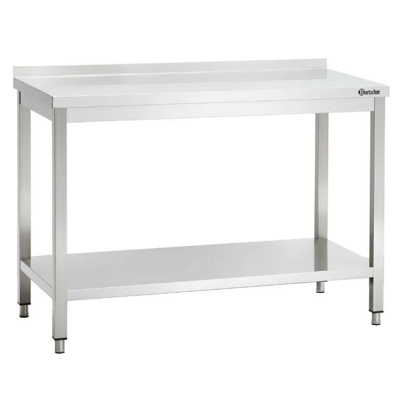 Professional stainless steel table for restaurant kitchen