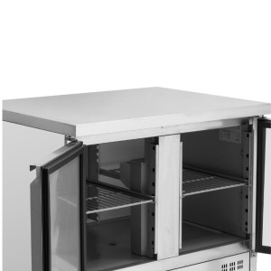 Refrigerated Positive Table GN 1/1 - 2 Doors Dynasteel: Large Capacity, Optimal Preservation