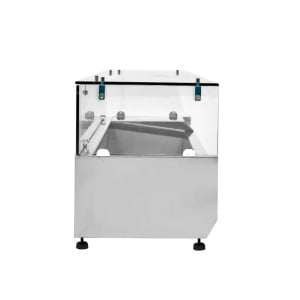 Refrigerated Saladette to Place with Glass - 7 x GN 1/3 - Dynasteel