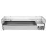 Refrigerated Display Saladette - 7 x GN 1/3 - Dynasteel