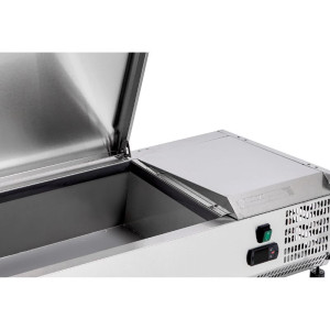 Saladette Réfrigérée Inox Dynasteel - Stockage Optimal & Refroidissement Efficace