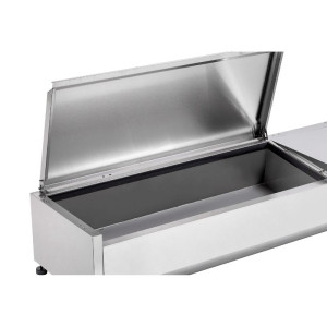 Stainless Steel Refrigerated Saladette - Optimal Storage & Efficient Cooling