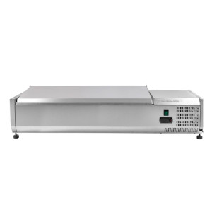 Stainless Steel Refrigerated Saladette - Optimal Storage & Efficient Cooling