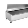 Saladette Réfrigérée Dynasteel 6 x GN 1/3 - Couvercle Inox & Capacité Optimale