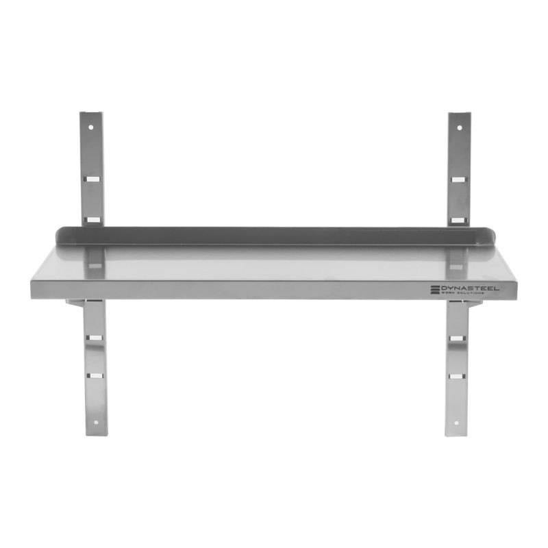 Dynasteel Stainless Steel Wall Shelf L 1000 x D 300 mm - Durable & Elegant