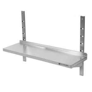 Stainless Steel Wall Shelf - L 1500 x D 400 mm - Dynasteel