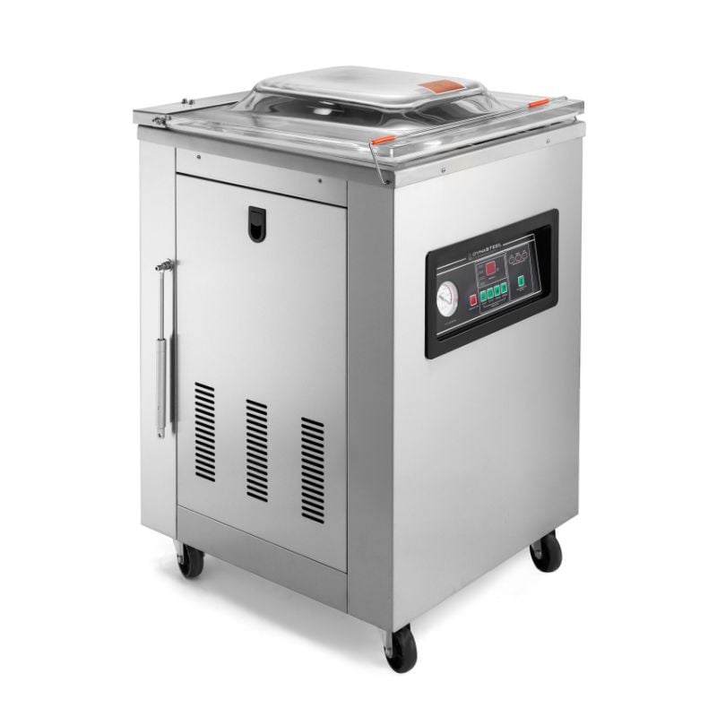 Μηχανή Sous Vide με Καμπάνα Heavy Duty σε Ροδάκια - 500 mm - Dynasteel