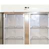Θετική Ψυγείο Ντουλάπα 1400 L Inox GN 2/1 – 2 Πόρτες