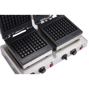 Double Electric Waffle Maker - Liège - Dynasteel