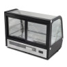 160 L Countertop Refrigerated Display Case - Curved - Dynasteel