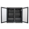 Refrigerated Back Bar - 2 Glass Swing Doors - 209 L - Dynasteel