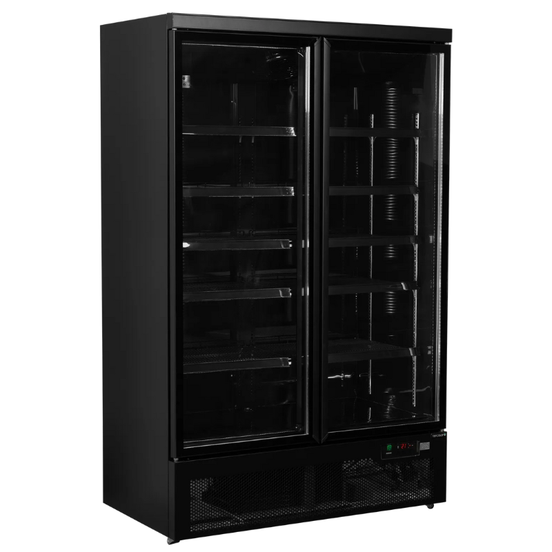 Armoire Réfrigérée Positive 2 Portes Vitrées - 1081 L - TEFCOLD Armoire Réfrigérée Positive 2 Portes Vitrées - 1081 L - TEFCOLD