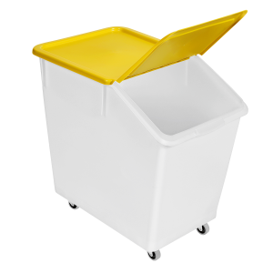 Lid for Ingredient Bin 40 L - Yellow - Gilac