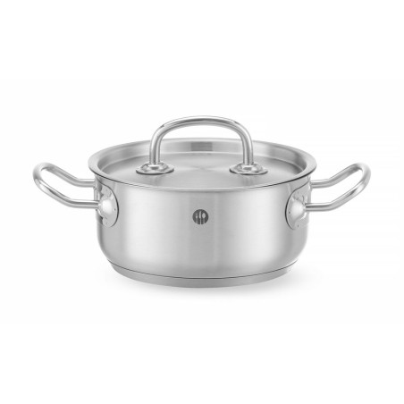 Low Pot with Lid Kitchen Line 16 cm