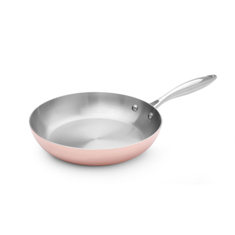 Copper Pan - 24 cm - Brand HENDI - Fourniresto