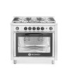 Gas stove - 5 burners with Electric Oven