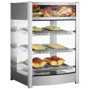 Heated display case - 97 L