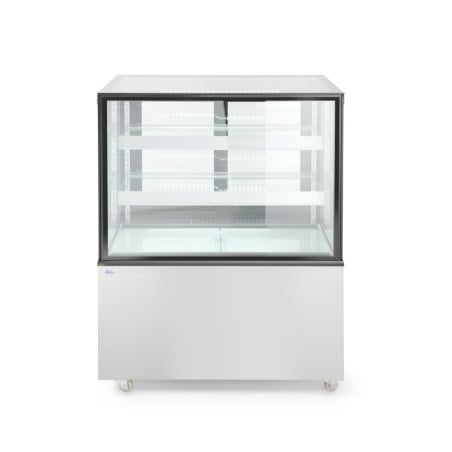 Refrigerated display case with 2 shelves - 300 L