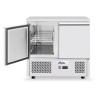 Countertop refrigerator with two doors Kitchen Line 300 L - Brand HENDI - Fourniresto