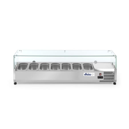 Refrigerated display case - 7 x GN 1/4