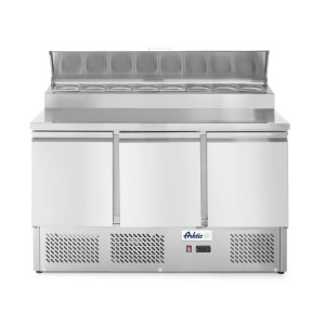 Pizza or Salad Preparation Counter with Refrigerated Display - 380 L