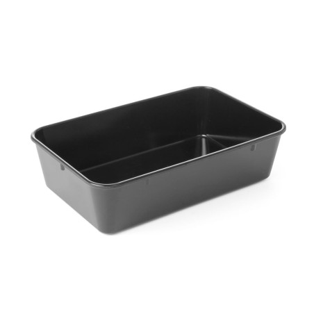 Black Meat Tray - 300 x 190 mm