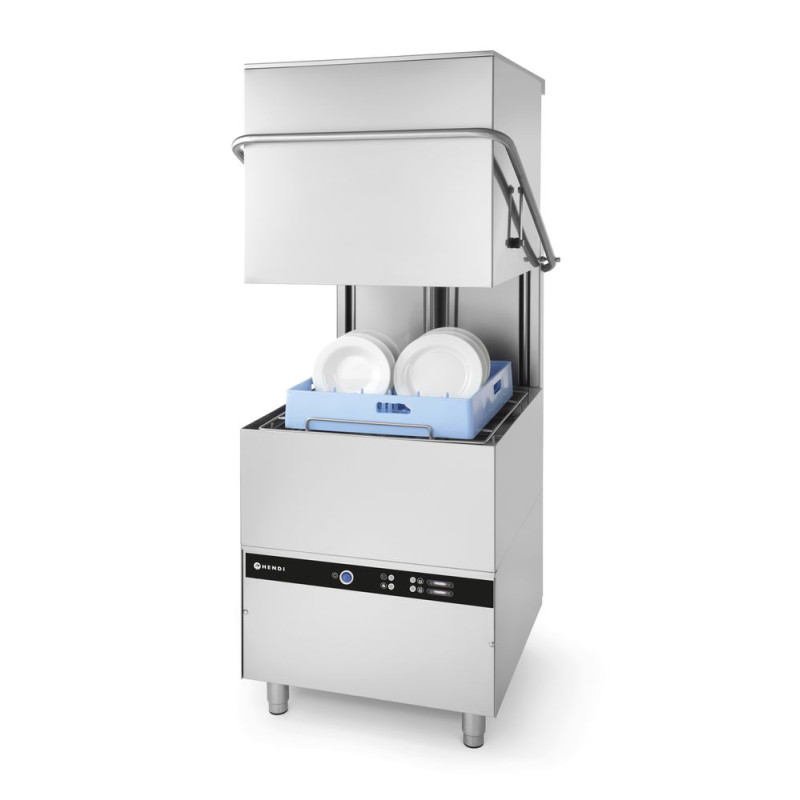 Πλυντήριο Πιάτων με Καπό K1500 - με Δοσομετρητή Προϊόντος Πλύσης - HENDI