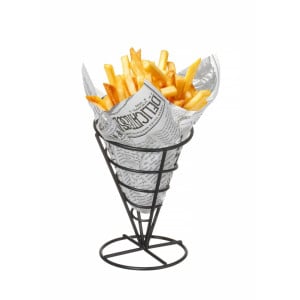 Support for French Fries Cone - Black