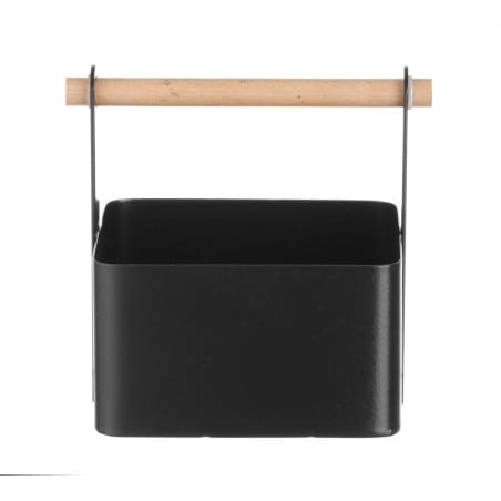 Black Table Cutlery Holder - 170 x 130 mm