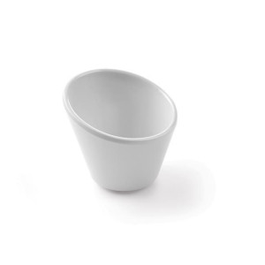 Inclined Bowl in Melamine - 97 x 97 mm