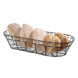 Rectangular wire decorative basket - Brand HENDI - Fourniresto