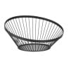 Black Oblique Fruit Basket - 280 mm Diameter