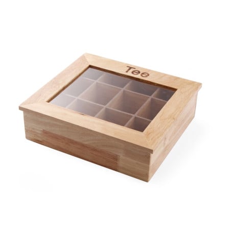 Coffret à Thé en Bois - Marque HENDI