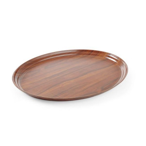 Oval Woodform Platter - 200 x 265 mm - Brand HENDI - Fourniresto