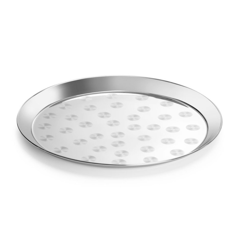 Plateau de Service Ø 300 mm HENDI - Élégance et praticité en inox