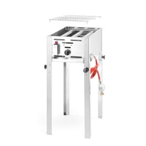 Επαγγελματική ψησταριά με υγραέριο Grill-Master Mini - Μάρκα HENDI - Fourniresto