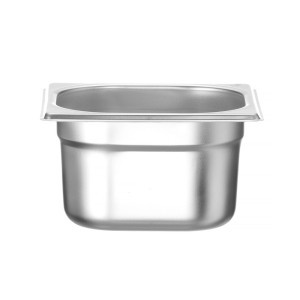 Bac Gastro GN 1/6 Inox - Βάθος 100 mm - 1,6 L - FourniResto